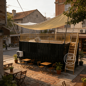 Caffetteria in Container a Due Piani, Bar in Container, Chiosco Fast Food, Negozio di Caffè in Container - Product Image 4