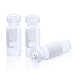 Vial de Vidrio Transparente para Muestreo Automático, 2 ml, Graduado, con Etiqueta, para Uso en Laboratorio - Product Image 3