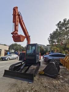Mini-excavatrice Hitachi Zaxis 70 d'occasion populaire, 7 tonnes, fabriquée au Japon, avec moteur de 40 kW, en stock - Product Image 5