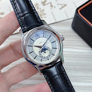 Reloj Mecánico Automático Baida <span class=keywords><strong>Serie</strong></span> 5205 <span class=keywords><strong>de</strong></span> 41 mm con Caja <span class=keywords><strong>de</strong></span> Acero Inoxidable y Correa <span class=keywords><strong>de</strong></span> Cuero Genuino para Hombre <span class=keywords><strong>de</strong></span> Negocios - Product Image 4