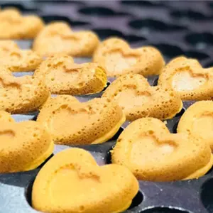 Best Seller Supplier Heart Poffertjes Mini Dutch Pancakes Maker Making Machine
