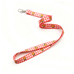 Porte-carte d'identité en tissu personnalisable, classique, lavable et détachable, impression sérigraphique, sublimation PET, cordon - Product Image 2
