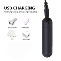 Großhandel Mini Bullet G-Punkt Vibrator 10 Geschwindigkeiten Wasserdicht Körpersicher Einstellbar Leise USB Aufladbar Tragbares Sexspielzeug für Frauen