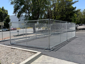 Paneles de Cerca de Alambre Galvanizado Yuking, Barrera de Seguridad Móvil Temporal y Portátil, Calibre de Alambre de 2.0-4.0 mm para Eventos y Construcción - Product Image 4