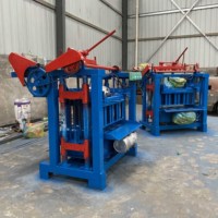 Machine à fabriquer des blocs de ciment et de béton 400-120-200, briques creuses à trois trous, briques pleines pour la construction