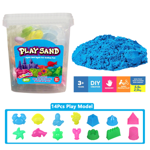 Kinderen Spelen Zandspeelgoed 2Kg 4,4 Pond Opvouwbare Sensorische Ruimte Zand Sensorische Bak Spelen Kinetiek - Product Image 2
