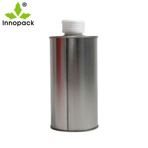 กระป๋องกลม 1 ลิตร วัสดุเหล็กแผ่นเคลือบสนิม รองรับการพิมพ์โลโก้ ปรับแต่งได้ คุณภาพดี - Product Image 2