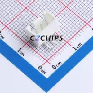 W254110K-3PW2113 Wire-to-Board Pin Header Bent Lead Through Hole,P=2.5mm Connector 1x3P 2.5mm Right Angle Insert XHB - Product Image 1