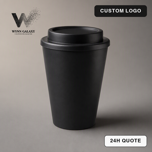 Disposable Paper Coffee Cup 8oz 12oz 16oz Double Wall Insulated Ripple PLA Lined Hot Drink Tea Cafe Takeaway Manufacturer - Product Image 1