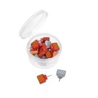 Piones réfléchissantes 6X haute visibilité pour marquage de sentiers de chasse et randonnée, piones lumineuses gris/orange, accessoires de chasse essentiels