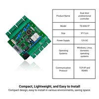 Control de Acceso con Torniquete WIFI TCP/IP PORTEVIX PX-6062-P, Sistema de Huella Dactilar y Reconocimiento Facial de 2 Puertas Unidireccionales, Integración con Nube y SDK