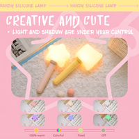 Lampe LED pour enfants, bébé, silicone, mignonne, USB, mini, portable, rechargeable, petite lampe de nuit pour enfants, cadeau pour enfants, lampe de nuit moelleuse