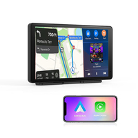 Radio para Auto de 7 Pulgadas con CarPlay Inalámbrico, Android Auto, GPS, WiFi, Reproductor Multimedia con Soporte para Cámara Trasera