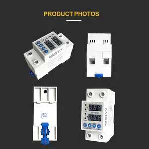 110V 120V 80amp SP protettore di tensione digitale Din guida regolabile sopra e sotto la protezione contro le sovratensioni