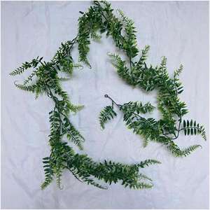 <span class=keywords><strong>Plante</strong></span> Artificielle en Rotin Effet Réel de Haute Qualité pour Décoration Intérieure, Chargeurs de Rotin en Plastique Aspect Herbe Mature pour Mariage - Product Image 3