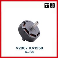 Moteur brushless FPV T-MOTOR 2807 KV1250 4 6S 551W 2,17 kg de poussée, haute vitesse, pour drone FPV