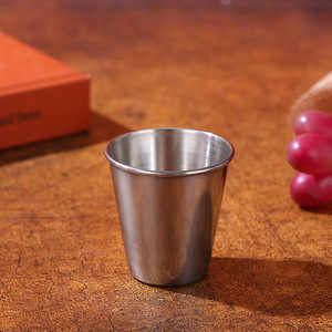 Vente en gros de gobelets à eau en acier inoxydable personnalisés, réutilisables, bon marché, en métal, pour la sublimation, verres à tequila, à vin, à bière, à shot - Product Image 4