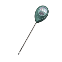 Hygromètre de sol à aiguille unique Détecteur de couleur verte pour les tests d'humidité Jardinage Plantes en pot Humidimètre de sol unique