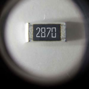 Bulk Discount RR2012 0805L2870FT 0805 2012 Resistors Chip Resistors SMD Resistors 287ohm 1% 1/8W Thick Film Resistor - Product Image 1