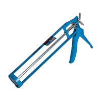 FIXTEC Support de main réglable à 360° °   Pistolet à calfeutrer robuste à tige ronde lisse de conception rotative 9 pouces
