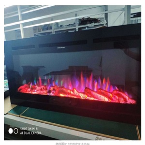 Chimenea Eléctrica Clásica Moderna con Temperatura Ajustable Multillama y Control Inteligente para Uso Doméstico, Comercial y Hotelero - Product Image 1