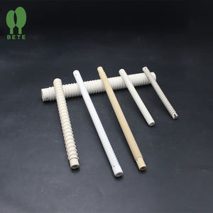 Tubo rosqueado resistente a alta temperatura refratário Cordierite Rosca padrão Tubo cerâmico para industrial - Product Image 4