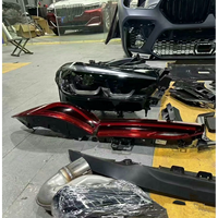 Modelos más antiguos X6 para actualizar el nuevo kit envolvente del modelo que incluye parachoques de faros para BMW X6