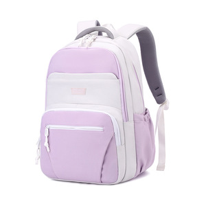 New Large Capacity Student Backpack Unisex Simple <b>Computer</b> <b>Bag</b> Nylon Waterproof Backpack - Product Image 1