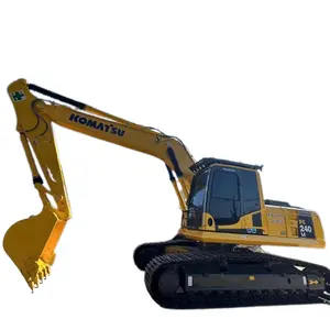 มัลติฟังก์ชั่นใช้ Komatsu PC240LC รถขุด komatsu pc200 pc220 pc240 ขุดสําหรับขาย 20 ตันอุปกรณ์ก่อสร้างไฮดรอลิก