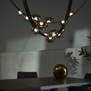 Su misura Gocce <span class=keywords><strong>di</strong></span> <span class=keywords><strong>rugiada</strong></span> in alabastro lampadario in pelle ciondolo per la casa soggiorno camera da letto - Product Image 1