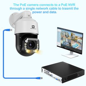 Caméra Dôme PTZ GWSECU 8MP avec <span class=keywords><strong>Zoom</strong></span> Optique 20X, Suivi Automatique, Étanchéité IP67, Double Éclairage, Vision Nocturne Couleur, Extérieure, CMOS Pan-Tilt - Product Image 2