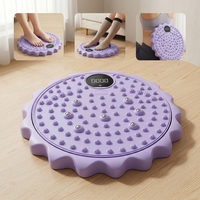 Disque de torsion unisexe en plastique avec fonction de comptage intelligent et de massage des pieds pour l'exercice corporel à domicile
