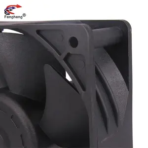 Su geçirmez küçük boyutlu fan 12038 120x120x38mm endüstriyel eksensel fanlar 220v fırçasız EC soğutma fanı