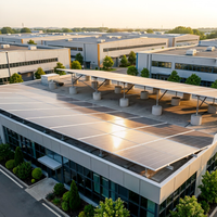 Pour structure de montage solaire revêtue |   Système d'antennes au sol pré-assemblé |   Anti-corrosion pour une utilisation extérieure pendant 25 ans |   Chargement par le vent