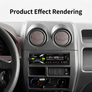 Lecteur MP3 pour voiture, 4 sorties RCA, écran LCD rétroéclairé blanc RGB, double USB, Bluetooth, FM, lecteur de carte TF, autoradio avec télécommande ISO - Product Image 6