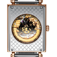 Conception et production de montres mécaniques automatiques étanches à ressort-élastique, entièrement en acier, pour les marques privées de clients.