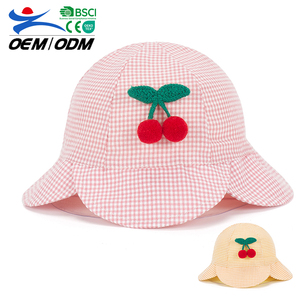 Sombrero de pescador suave de algodón para niños, nueva moda, venta al por mayor, para protección solar al aire libre - Product Image 1