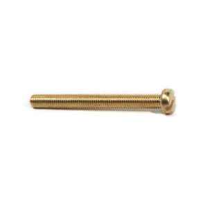 Brass Cheese Head <b>Screws</b> with Nickel Plated High Performance Fasteners for Electrical Fittings and Hardware Use - Product Image 6