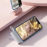 Nouveaux Produits 2023 : Mini Batterie Externe Mobile Kc à Charge Rapide de 5000 mAh – Petit Chargeur Portable Type Capsule