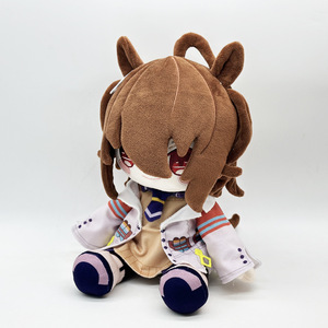 Peluche Uma Musumes Pretty Derby, Bambola Cavallo Ragazza con Cappello a Castagna, Statuetta da Collezione, Giocattolo di Peluche, Cartone Animato <span class=keywords><strong>Anime</strong></span> - Product Image 3