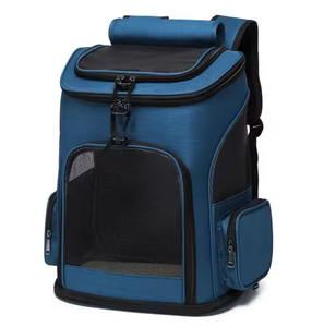 Mochila portátil para exteriores de perro gato gris de alta calidad - Product Image 5