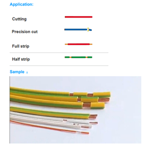 Ribbon <b>Wire</b> Cutting <b>Stripping</b> <b>Machine</b> Automatic Double <b>Wire</b> Cutting <b>Stripping</b> <b>Machine</b> - Product Image 2