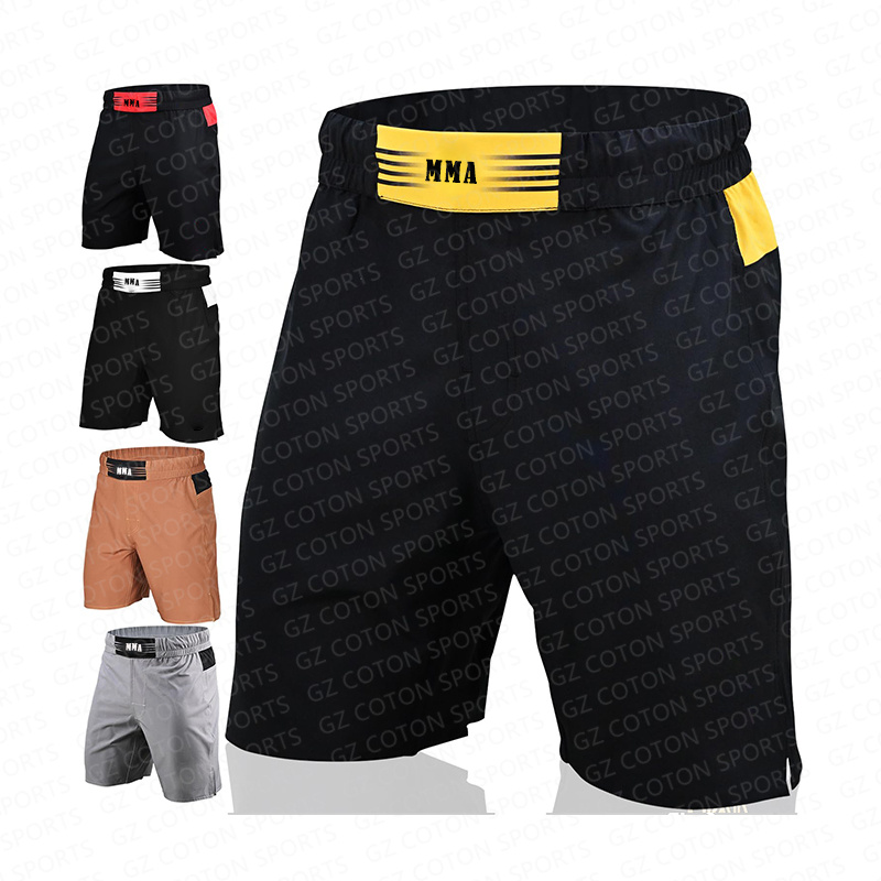 OEM erkek yüceltilmiş baskı MMA sandıklar ufc grashorts şort dövüş sanatları süblimasyon boxer mma kısa giyer