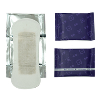 Vente flash 2025 Échantillon gratuit Serviettes hygiéniques jetables pour femmes en coton biologique à base de plantes Anion sans ailettes Super absorption Protection contre les fuites