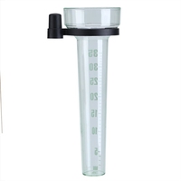 Outil de mesure pour jardin, pluviomètre en plastique de haute qualité, pluviomètre en plastique