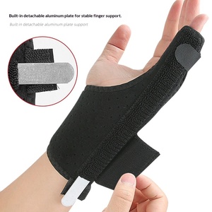 Férula Ajustable de Aluminio para Dedo Único, Soporte Protector de Muñeca para Baloncesto, Acero Inoxidable - Product Image 3