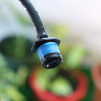 DaringFish Verstelbare Blauwe Volledige-Cirkel POM Micro-spray Serie GT-C68 Druppelbevloeiingssysteem Sprinklerkop voor Fruitbomen