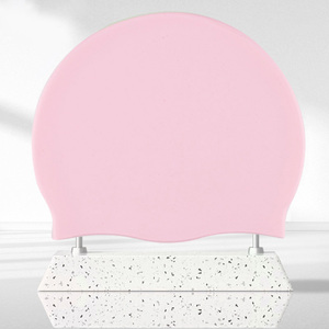 <span class=keywords><strong>Gorro</strong></span> de natación de látex de silicona para <span class=keywords><strong>piscina</strong></span> con logotipo personalizado para adultos - Product Image 1