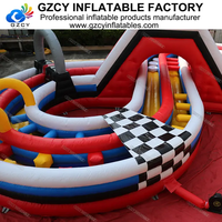 Jouets et jeux d'extérieur excitants, grand parcours d'obstacles gonflable pour enfants, usage commercial, certifié CE, matériau PVC