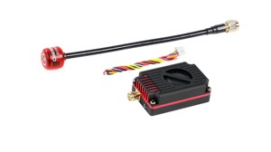 Transmisor de Video RushFPV 5.8G 4W VTX 48CH PIT 25mW 200mW 1600mW 4000mW VTX <span class=keywords><strong>IRC</strong></span> Tramp con Ventilador Integrado para Drones RC de Largo Alcance - Product Image 3